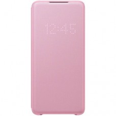 Смарт чехол книжка Samsung Galaxy S20 Plus SM-G985 LED Wallet Cover Pink Розовый