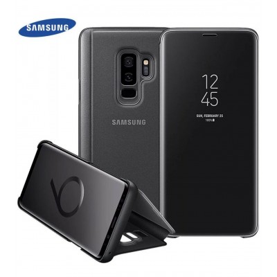 Смарт чехол книжка Samsung Galaxy S9+ SM-G965 S-View Flip Cover Black EF-ZG965CBEGBUS
