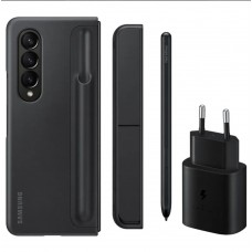 Набор чехол книжка Samsung Galaxy Z Fold 4 Note Package with Pen зарядное SM-F936 Black 