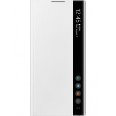 Защитный смарт чехол книжка Samsung Galaxy Note 10 N970 S-View Flip Cover (Clear View) Белый