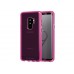 Фирменный противоударный чехол tech21 Evo Check SM для Samsung Galaxy S9+ Plus Fuschia Розовый
