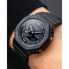 Наручные часы мужские Casio G-Shock GA-2100-1A1 200M Full Black