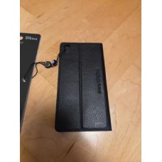 Чехол книжка натуральная кожа Mike Galeli Sony Z5 Черный