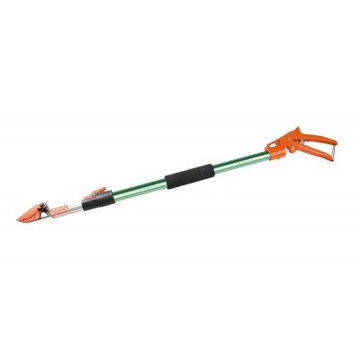 Секатор штанговый ПРОФИ MasterTool GM, пистолетный телескопический 0,8 - 1,2 м, алюминиевая ручка (Арт.: 14-6908)