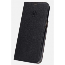 Чехол книжка натур. кожа Mike Galeli iPhone 14 Pro Max Черный