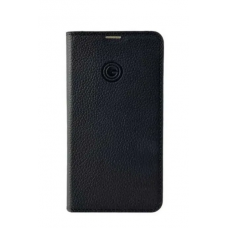 Чехол книжка натуральня кожа Mike Galeli Samsung S23 SM-S911 Черный