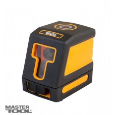 Уровень лазерный MasterTool GM H+V, 2 лазерные головки RED, 0.3мм/м, 15м, чехол (Арт.: 30-1902)