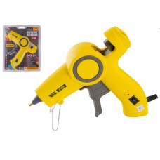 Пистолет клеевой MasterTool GM Ø 11,2 мм 200 Вт 10 г/мин "Капля-Стоп" с переключ. темп. режима и LED-индикатором (Арт.: 42-0515)