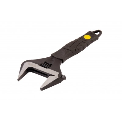 Ключ разводной MasterTool GM 200 мм, 0-38 мм с обрезиненной ручкой, Cr-V (Арт.: 76-0322)