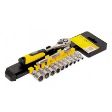 Набор насадок торцевых MasterTool GM PROFI CrV 1/4”  4-13 мм, трещотка 72Т, 12 шт (Арт.: 78-1412)