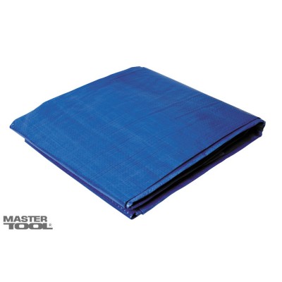 Тент MasterTool GM 4 х 8 м, синий, 65г/м2, Арт.: 79-9408
