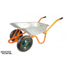 Тачка садово-строительная MasterTool GM 85 л/ 160 кг, двухколесная (Арт.: 79-9849)