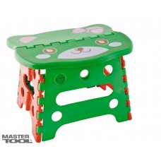 Стульчик складной детский пластиковый MasterTool GM фигурный с картинкой 240*190*180 мм (Арт.: 92-0809)