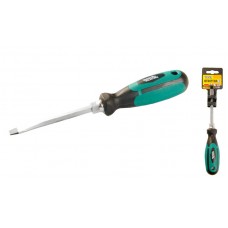 Отвёртка плоская SL6*100 усиленная MASTERTOOL GM (45-8610)