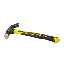 Молоток столярный MASTERTOOL GM 450 г с магнитным держателем рукоятка из стекловолокна, покрытие TRP (02-0705)