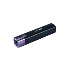 Фонарь WERTVOLL GM 3 режима LED Li-ion 1200 mAh/t 7000 K/80 lum powerbank ABS 122х25 мм BLACK (RX-8002)
