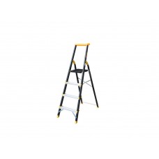 Стремянка MASTERTOOL GM сталь+алюминий 4 ступени h=846 мм max 150 кг (79-1204)