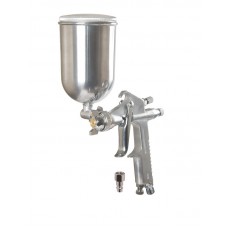 Краскопульт MASTERTOOL GM HP MINI ВБ  200 мл, алюминий поворотный, Ø 0,5 мм, (60-90 л/мин, 2,5-4,0 бар, рег. факел (80-8936)