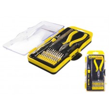 Набор отверток MASTERTOOL GM 23 эл точные (40-0166)