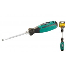 Отвёртка плоская SL5* 75 усиленная MASTERTOOL GM (45-8575)