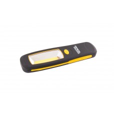 Фонарь MASTERTOOL GM магнитный с подвесом, 210*60*28 мм, COB LED, 3 x AA, ABS 94-0807