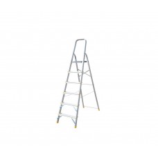 Стремянка алюминиевая MASTERTOOL GM 6 ступеней h=1280 мм max 150 кг (79-1106)