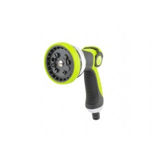 Пистолет для полива MASTERTOOL GM 1/2" корпус ABS+металл TPR покрытие 10 режимов плавная регулировка потока (92-9344)