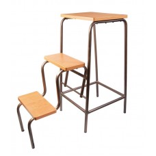 Табурет - стремянка MASTERTOOL GM 650*330*290 мм 2 ступени из ДСП (соб. пр) (92-0871)