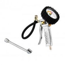 Пневмопистолет MasterTool GM для подкачки колес профи с манометром (Арт.: 81-8651)