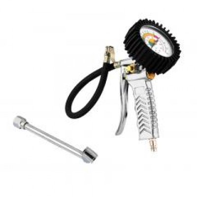 Пневмопистолет MasterTool GM для подкачки колес профи с манометром (Арт.: 81-8651)